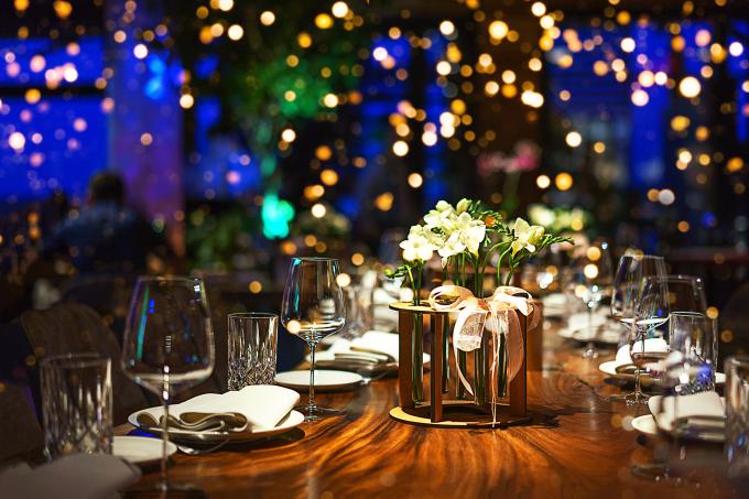 Table at wedding or civil partnership