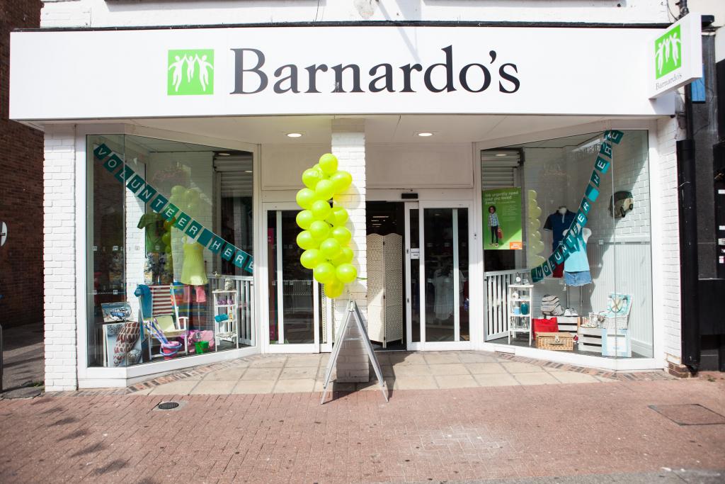 A Barnardo's storefront 